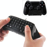 Bluetooth Keyboard for Ps4 Controller - Black - Front View