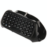 Bluetooth Keyboard for Ps4 Controller - Black - Rear View