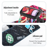 Universal Action Camera Head Strap Mount - Black