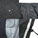 Waterproof Outdoor Furniture Cover - 210d Oxford Cloth - Anti-uv & Dust-proof - Fits 135x135x75cm - Black - Top-Down View