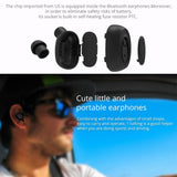 Wireless In-ear Headset with Usb Cable - Black 5.0 - Extra Image