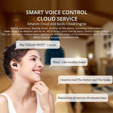 Wireless In-ear Headset with Usb Cable - Black 5.0 - Extra Image
