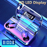 Wireless Earbuds with Noise Cancellation & Magnetic Charging - Led Display - Extra Image