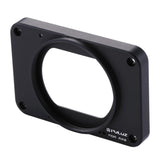 Sony Rx0 / Rx0 Ii Front Panel with Uv Filter and Sunshade - Black - Top-Down View