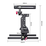Video Camera Cage Stabilizer - Black Handle - Extra Image