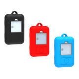 Protective Silicone Case for Insta360 one x X2 X3 with Rs Remote - Black - Rear View