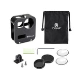 Aluminum Alloy Protective Cage for Gopro Max Housing - Close-Up Angle