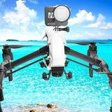 Aluminum Protective Cage with 52mm Uv Lens for Gopro Hero8 - Extra Image