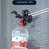 Steel Mount Holder with Tripod Adapter and Safety Buckle - Rear View