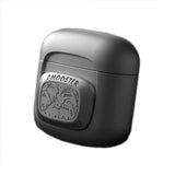 Wireless Bluetooth 5.3 Earphones - Black Ipx6 Edc - Front View