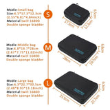 Portable Shockproof Waterproof Case for Dji Action - 28cm x 19.7cm x 6.8cm - Side View