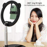 Portable Live Light Holder - Wk Wt-p11 - Black - Extra Image