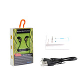 Wireless In-ear Earphones with Mic - Kin-88 - Black - Close-Up Angle