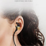 Wireless In-ear Earphones with Mic - Kin-88 - Black - Extra Image