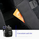 Large Capacity Anti-Theft Waterproof Shoulder Bag With Usb Port - 35.5X24X45Cm Black - Extra Image