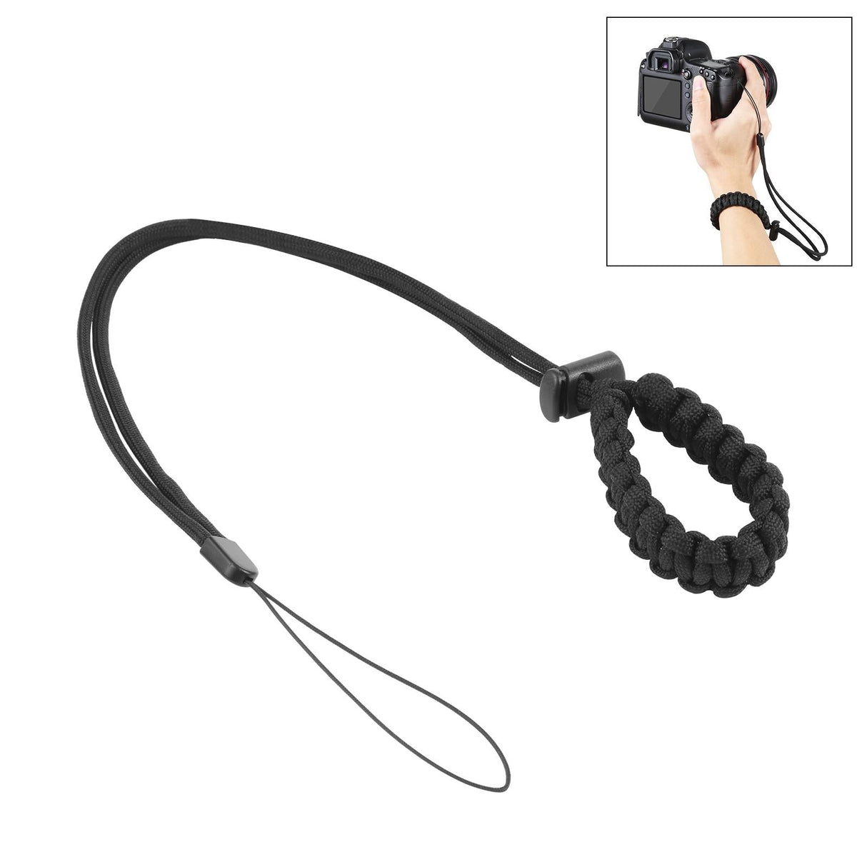 Adjustable Anti-lost Camera Wrist Strap - Braided Sport