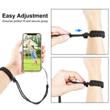 Adjustable Anti-lost Camera Wrist Strap - Braided Sport - 45-Degree Angle