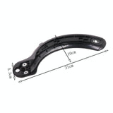 Rear Wheel Fender with Hook for Xiaomi Mijia M365 Electric Scooter - Black - 45-Degree Angle