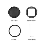 52mm Uv Lens with Cover for Insta360 Ace Pro - Low Angle