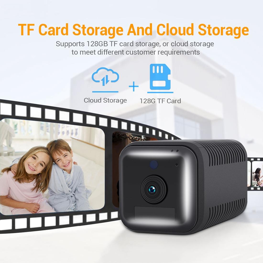 1080P Full Hd Wifi Camera With Night Vision And Two-Way Audio