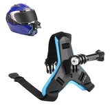 Universal Chin Strap Mount for Action Cameras - Black - Extra Image