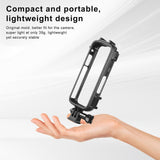 Insta360 X4 Cold Shoe Frame with Adapter and Screw - Close-Up Angle