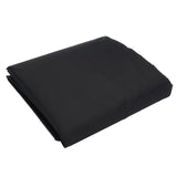 Folding Treadmill Dust Cover - Fitness Equipment - Black - Side View