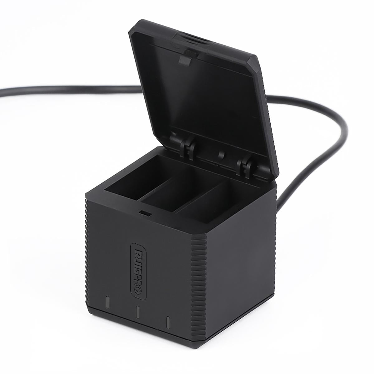 Triple Usb Charger Box for Gopro Hero9 / 10 with Indicator Light and Cable
