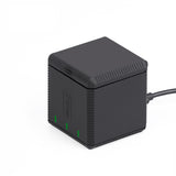 Triple Usb Charger Box for Gopro Hero9 / 10 with Indicator Light and Cable - Rear View
