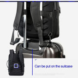 Large Capacity Business Laptop Backpack with Usb - Breathable Black 29x16x44cm - Extra Image