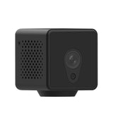 1080P Wifi Action Camera With Wide-Angle Recording - Black - Side View