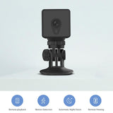 1080P Wifi Action Camera With Wide-Angle Recording - Black - Extra Image