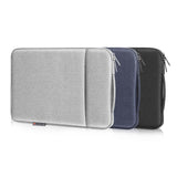 14-15 Inch Laptop Sleeve Briefcase With Zipper And Handle - Gray Blue - Extra Image
