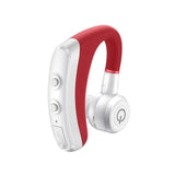 Wireless Bluetooth 5.0 Earphone with Mic for Car and Phone - Red - Front View