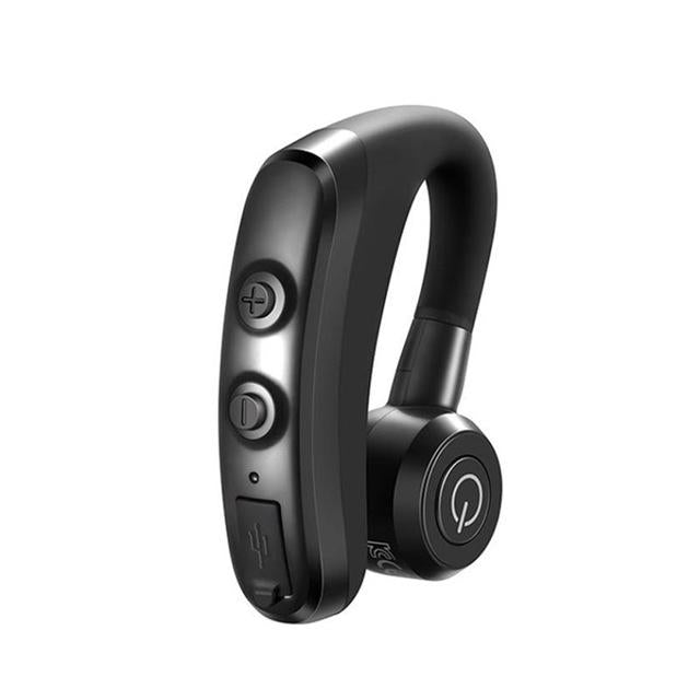Wireless Bluetooth 5.0 Earphone with Mic for Car and Phone - Red