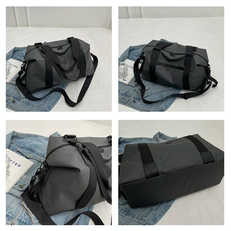 Travel-ready Waterproof Sports Bag for Fitness - Grey