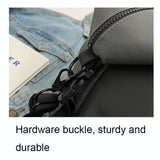 Travel-ready Waterproof Sports Bag for Fitness - Grey - 45-Degree Angle