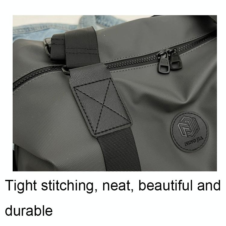 Travel-ready Waterproof Sports Bag for Fitness - Grey