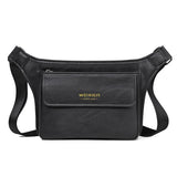 Large Capacity Crossbody Bag For Men D808 Single Shoulder Bag - Light Brown - Extra Image