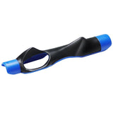 Universal Golf Grip Corrector for Beginners - Training Exerciser - Black - Low Angle