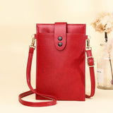 Retro Mini Shoulder Bag For Casual Cross Body Use - Black - Low Angle
