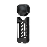 Silicone Shockproof Case and Lens Cover for Insta360 X4 by Sunnylife - Transparent - Lens Cover
