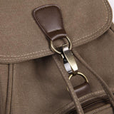 Women Canvas Laptop Backpack - Compact And Stylish - Coffee - Extra Image
