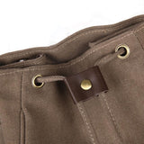Women Canvas Laptop Backpack - Compact And Stylish - Coffee - Extra Image