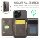 Rfid Card Bag Magsafe Compatible - Coffee
