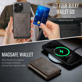 Rfid Card Bag Magsafe Compatible - Coffee