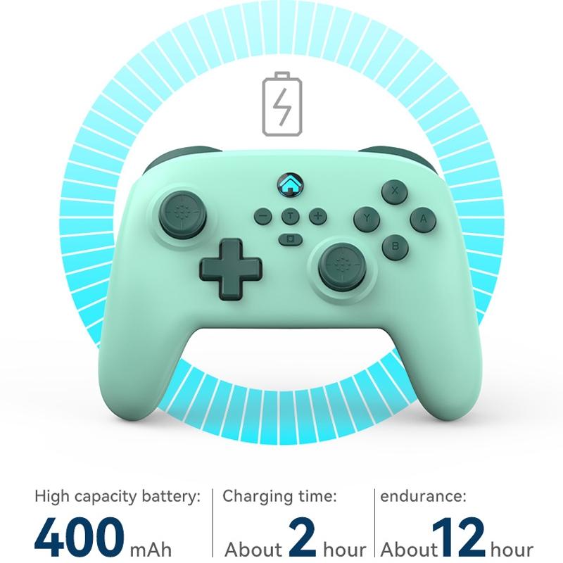 Vibration Gamepad For Switch / Android / Apple / Pc - Tooth Design