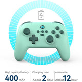Vibration Gamepad For Switch / Android / Apple / Pc - Tooth Design - Close-Up Angle
