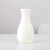Creative Desktop Flower Vase - Modern Plastic Decoration - Blue - Extra Image