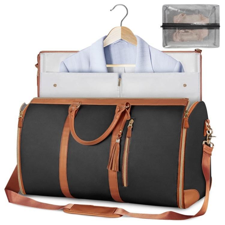 Portable Fitness and Outdoor Storage Bag - Black